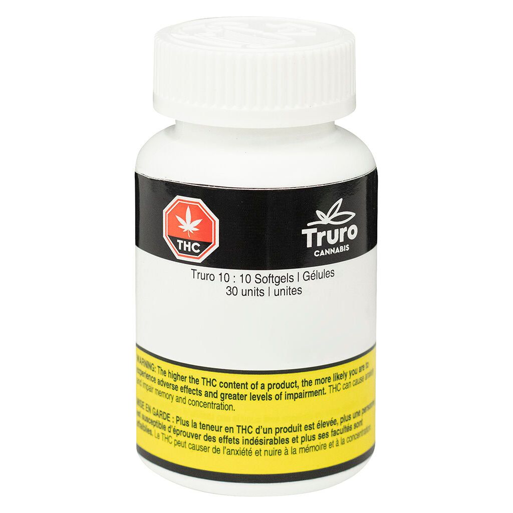 Cannabis Product 10 : 10 Softgels by TRURO - 1