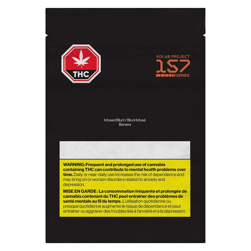 Cannabis Product 157 Series Banana Infused Blunt by Kolab Project - 1