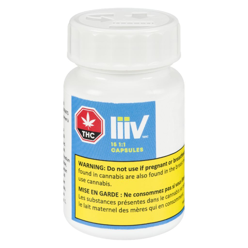Cannabis Product 1:1 Capsule by liiv - 1