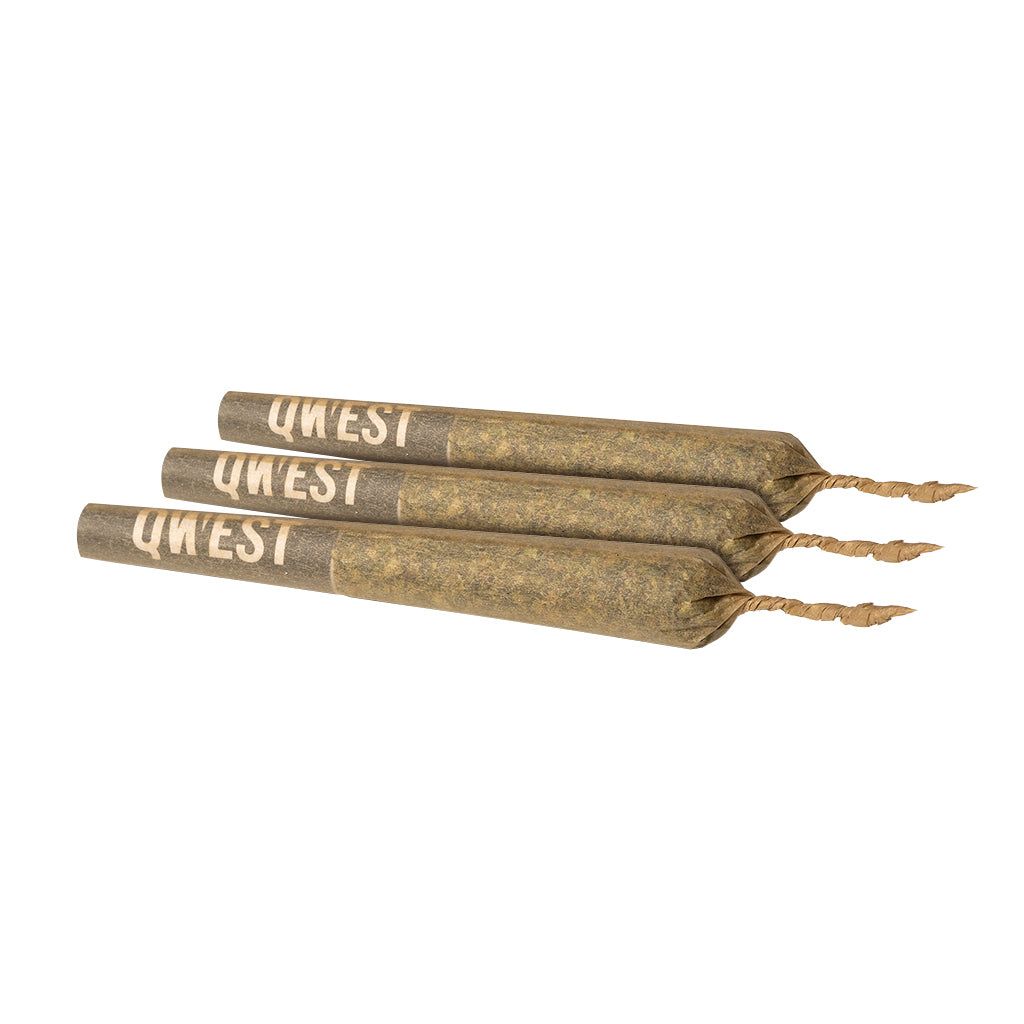 Cannabis Product Apricot Kush Diamond Infused Pre-Rolls by Qwest - 0