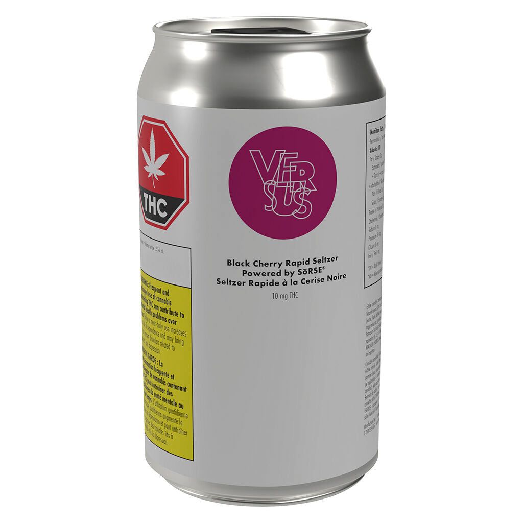 Cannabis Product Black Cherry Rapid Seltzer by Versus - 0