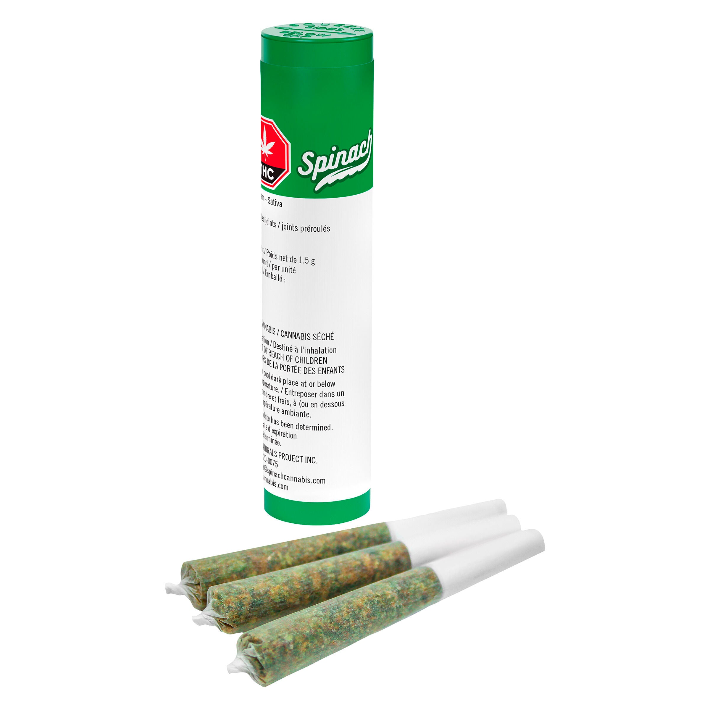 Cannabis Product Blue Dream Pre-Roll by Spinach - 2