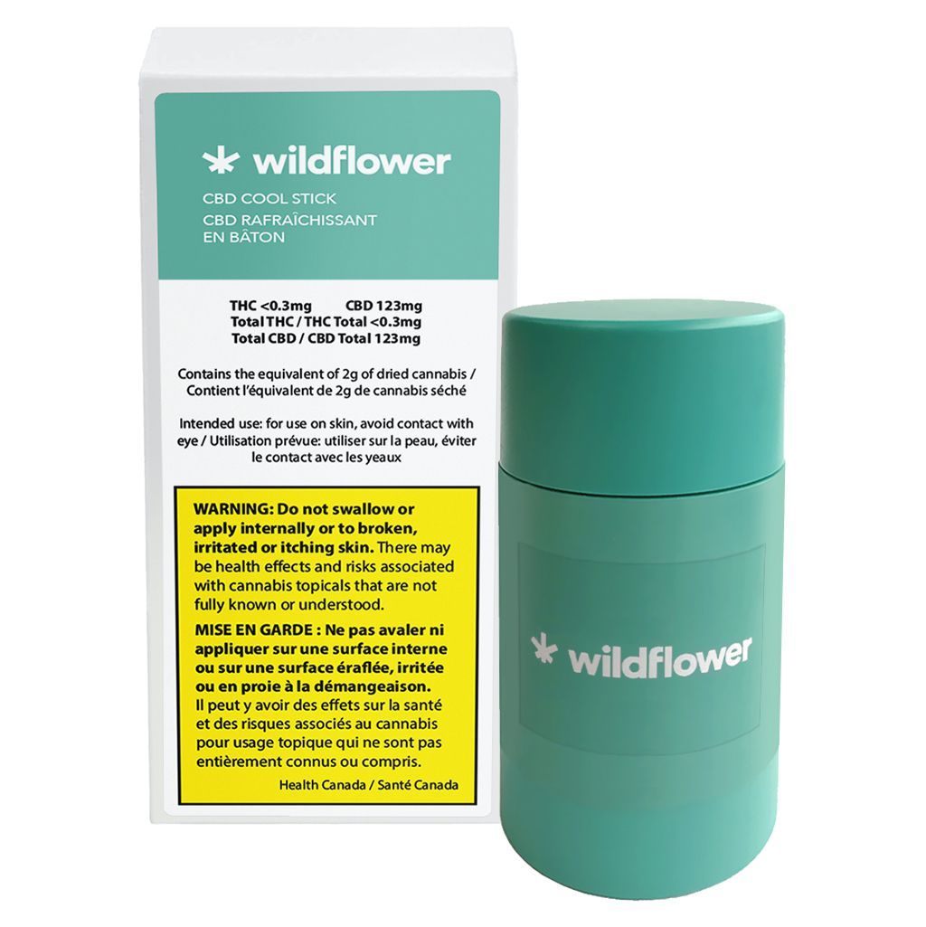 Cannabis Product CBD Cool Stick by Wildflower - 1