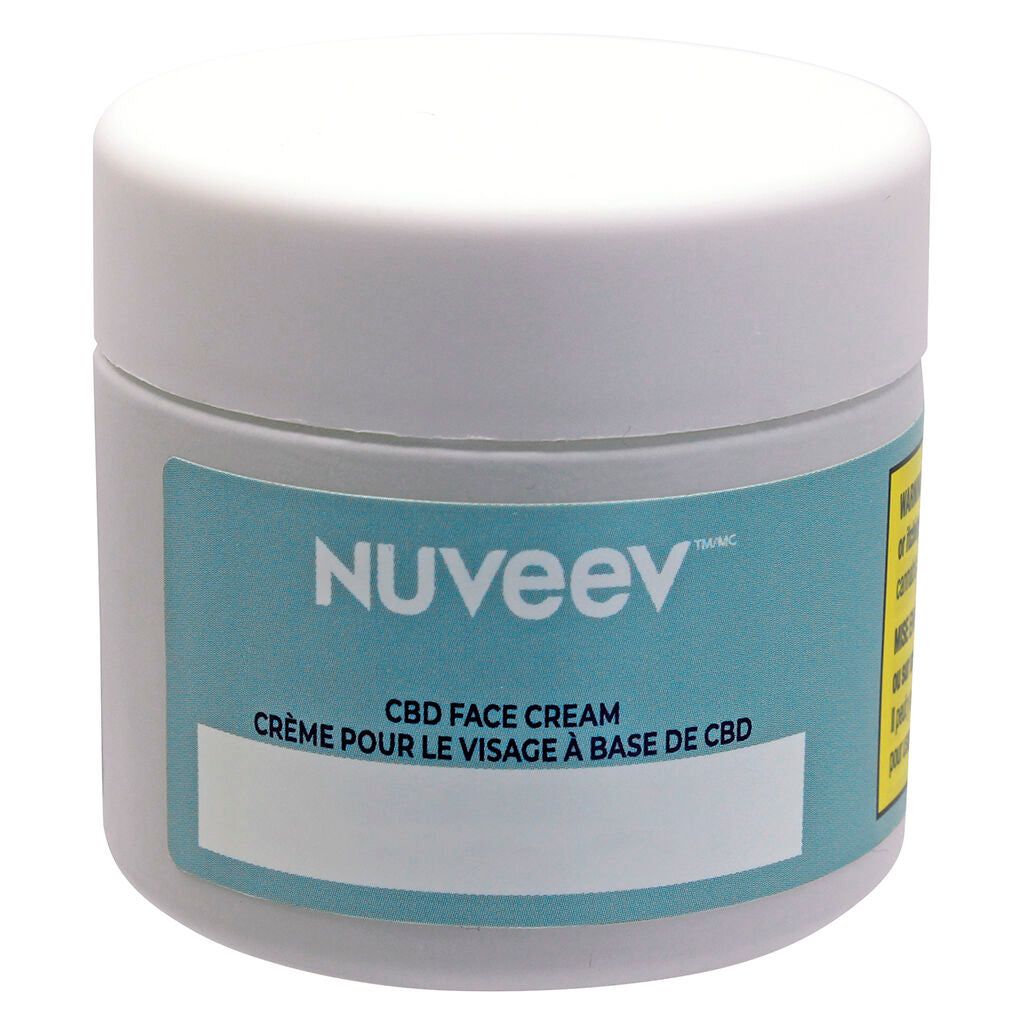 Cannabis Product CBD Face Cream by Nuveev