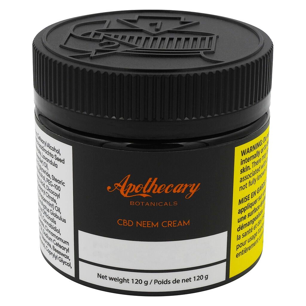 Cannabis Product CBD Neem Cream by Apothecary Botanicals CBD Neem Cream - 0