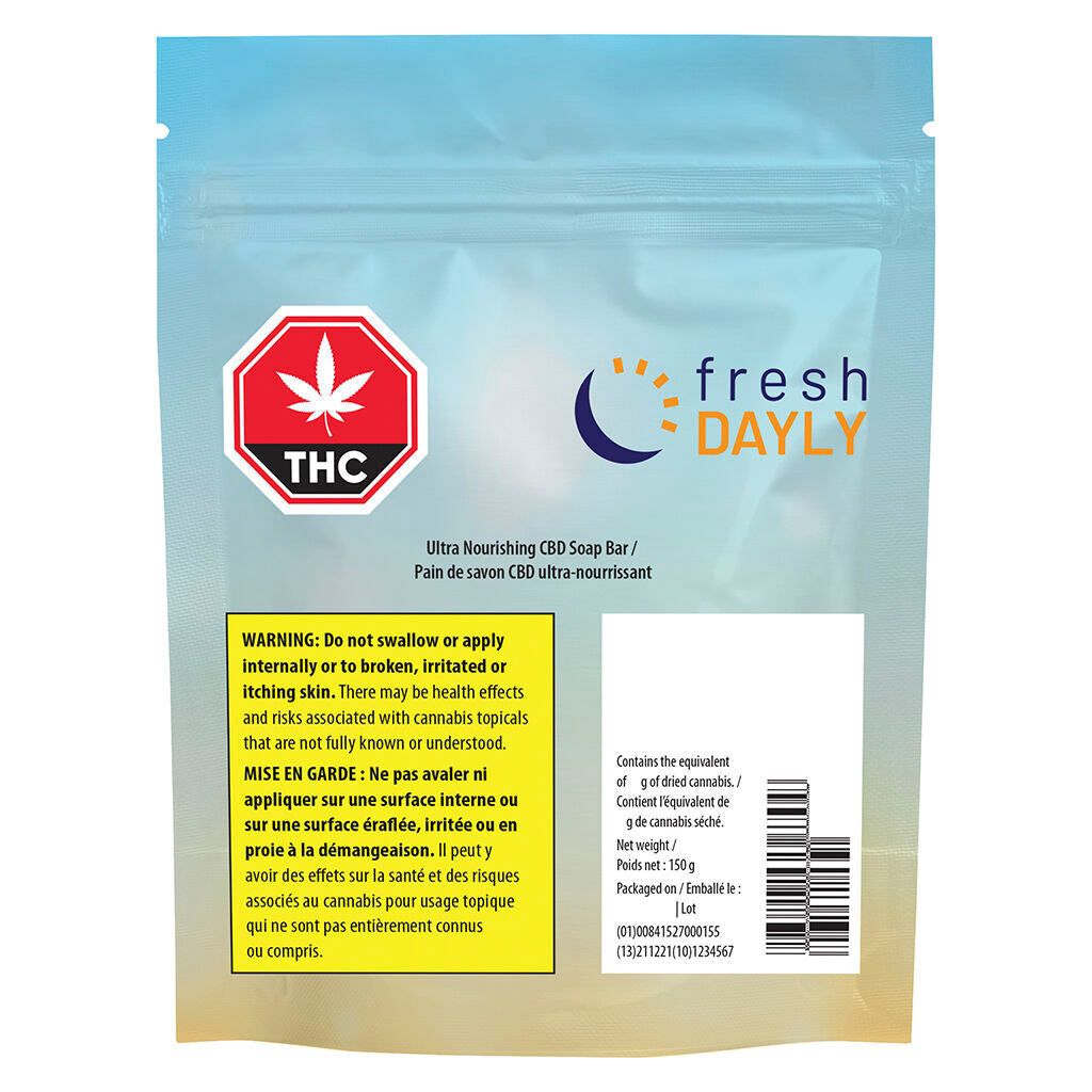 Cannabis Product Extra Ease CBD Soap Bar by FRESHDAYLY - 1