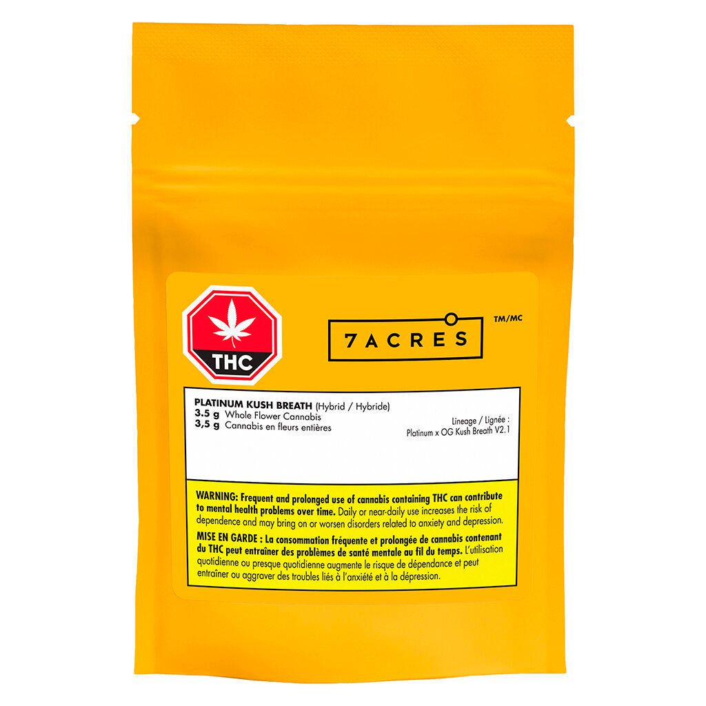 Cannabis Product Platinum Kush Breath by 7ACRES - 0
