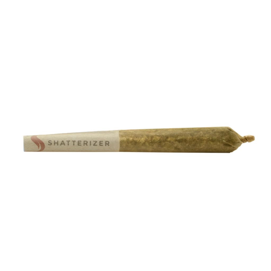 Cannabis Product Shatter Infused Pre-Roll by Shatterizer